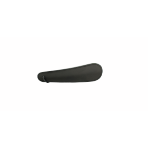 Dark brown calfskin shoehorn