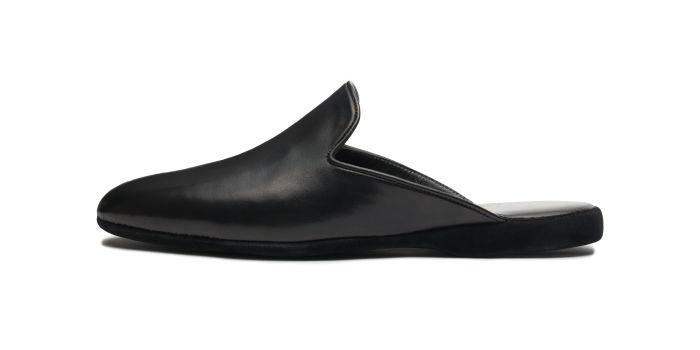  VENDOME, SKU: G15-PANTOFOLA APERTA  IN NAPPA COLORE NERO