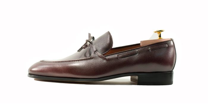 PRESTON, SKU: 5803-martellato bordeaux-cuoio sottile