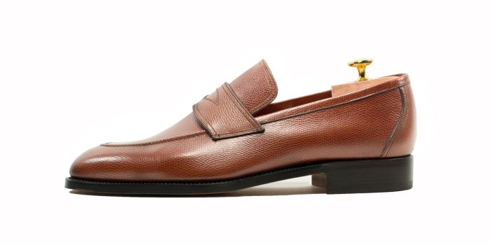 CLEVELAND, SKU: 5717-vitello martellato cuoio inglese-cuoio