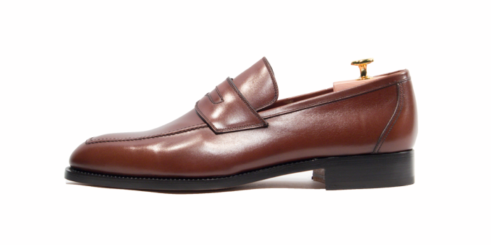 SHELTON, SKU: 5660-vitello marrone medio-cuoio