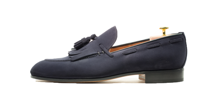 ANTIBES, SKU: 5816-crosta inglese-blu-cuoio cucito