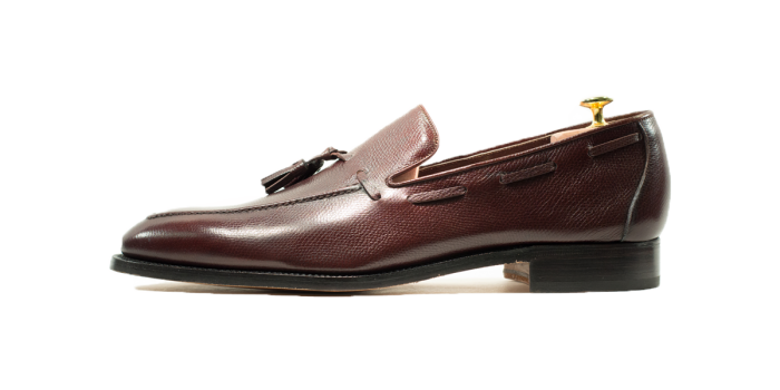 JERSEY, SKU: 5723-vitello martellato bordeaux-cuoio