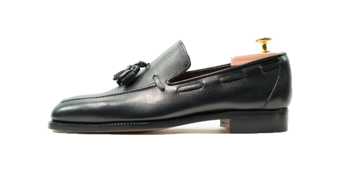 JERSEY, SKU: 5723-vitello martellato nero-cuoio