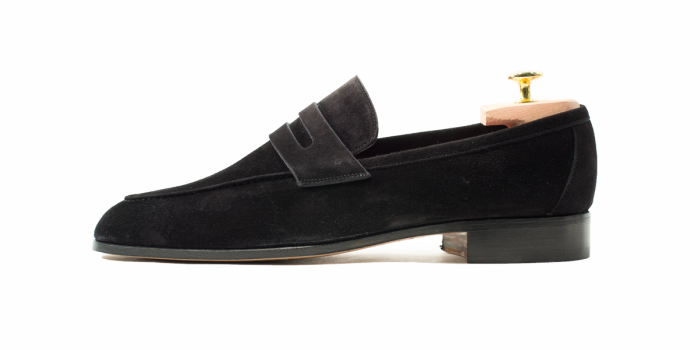 SAINT TROPEZ, SKU: 5809-camoscio nero-cuoio