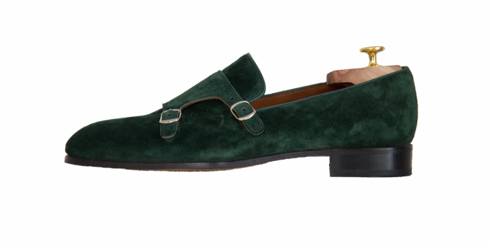 DRAKE, SKU: 5811 camoscio verde smeraldo- fondo cuoio