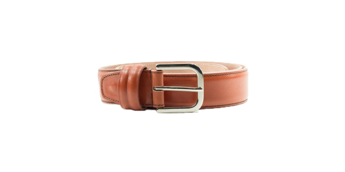 Cintura vitello cuoio inglese