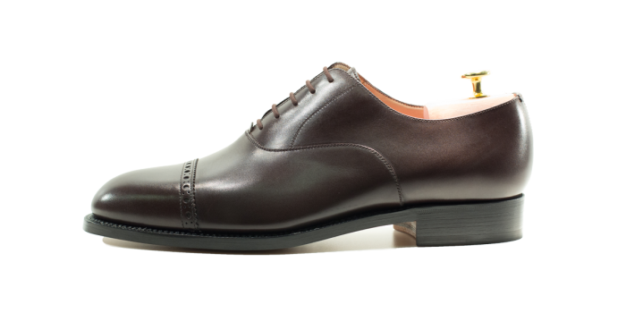 CLAREMONT, SKU: 5683-vitello testa di moro-cucito