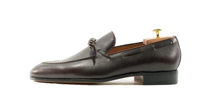 PRESTON, SKU: 5803-vitello martellato testa di moro-cuoio