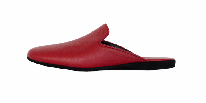  VENDOME, SKU: PANTOFOLA CLASSICA IN CERVO ROSSO-1-1