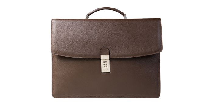 Collezione Lugano leather saffiano