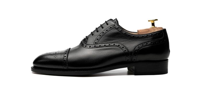 QUEEN, SKU: 5625-vitello martellato nero-cucito