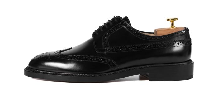 PHOENIX, SKU: 5819-vitello spazzolato-testa moro-triplo cuoio