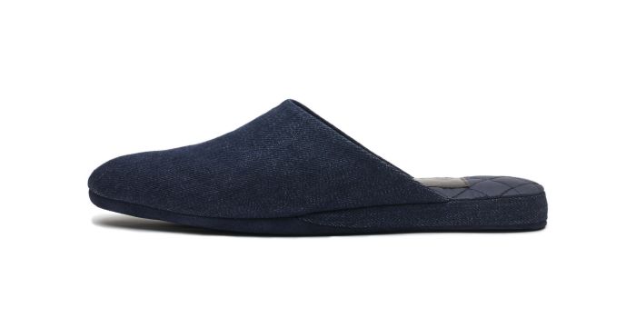  VENDOME, SKU: CMPORM2-PANTOFOLA CLASSICA IN JEANS FONDO CAMOSCIO